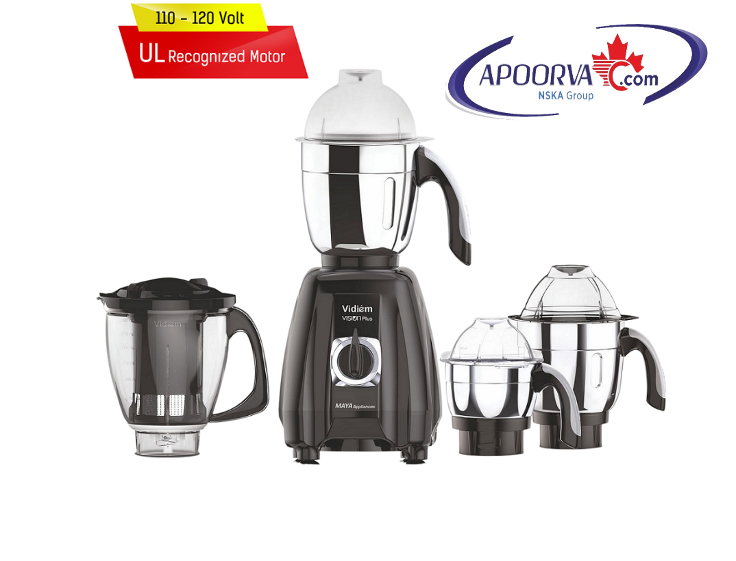 Vidiem Vision Plus 650W/ 110V Mixer Grinder